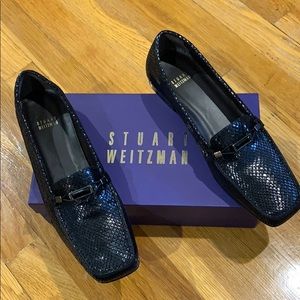 Stuart Weitzman Black Flats